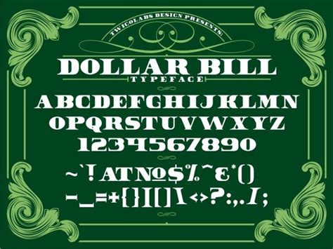 13 Free Money Fonts · 1001 Fonts.